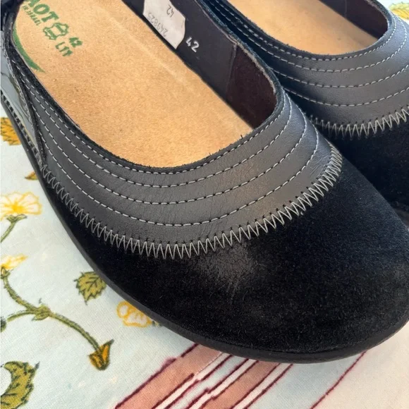 Naot Kirei Black Mary Jane Flats - Picture 6 of 8